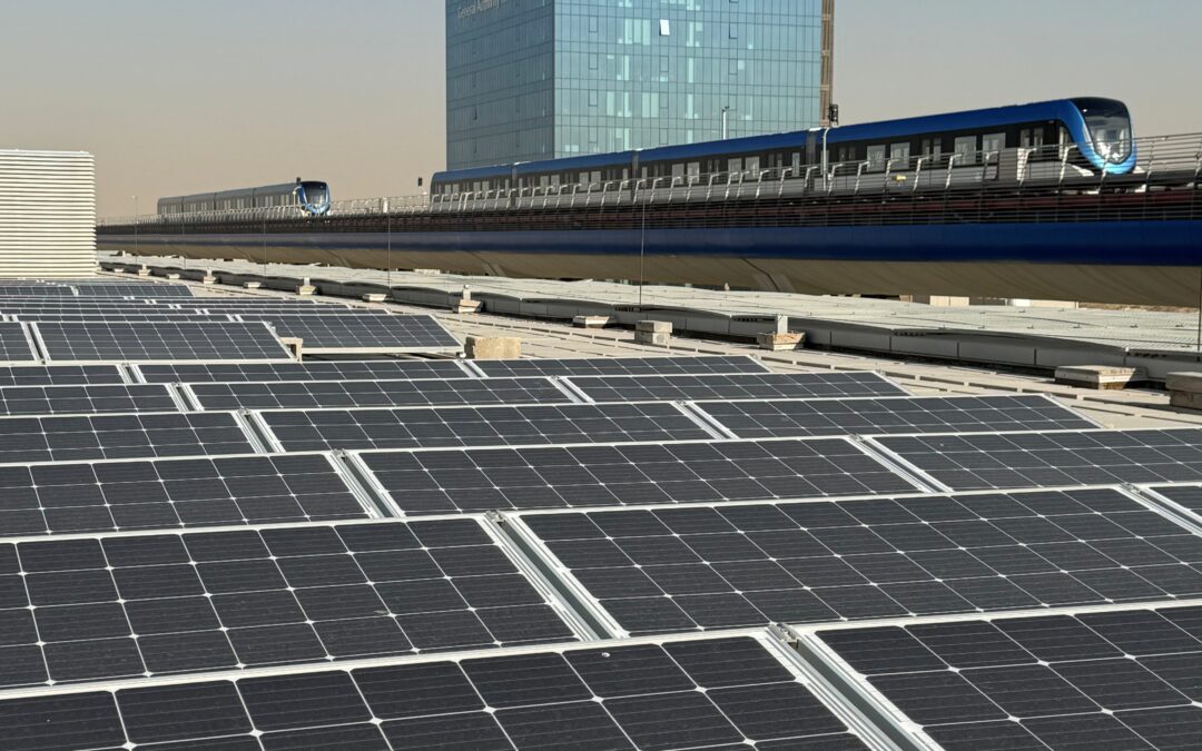 PV-installation of one of the world´s largest infrastructure projects